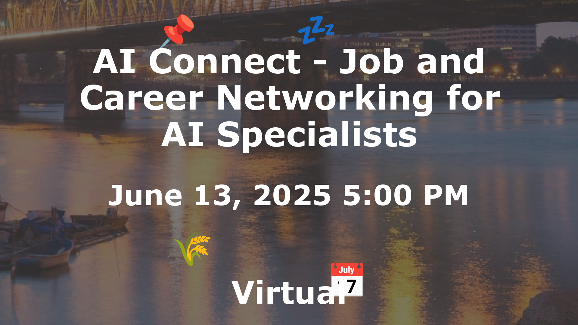 AI Connect - Job and Career Networking for AI Specialists event image